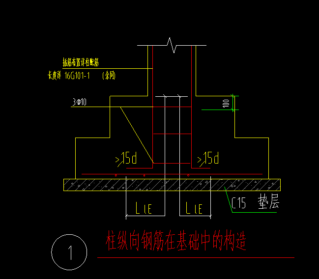 独立基础怎么画