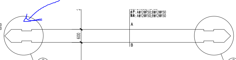 水平方向