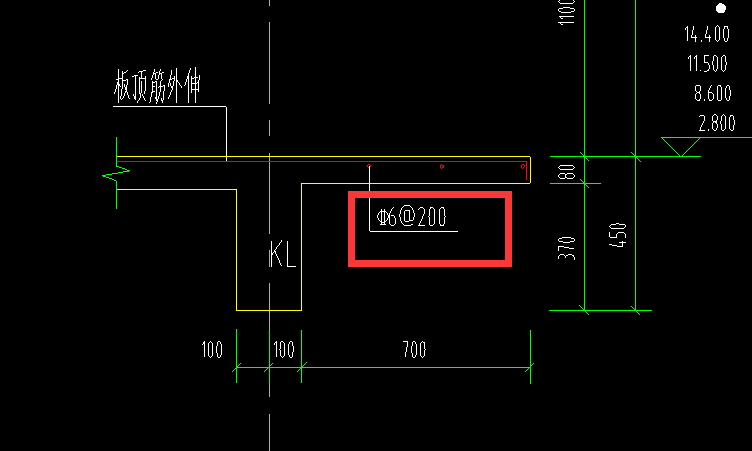 左右标注