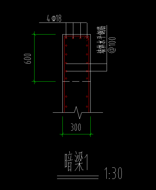 暗梁