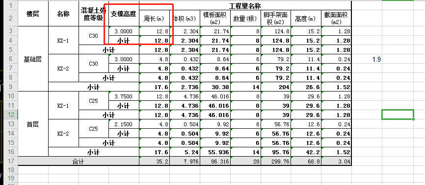 支模