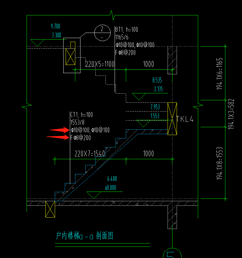 分布筋