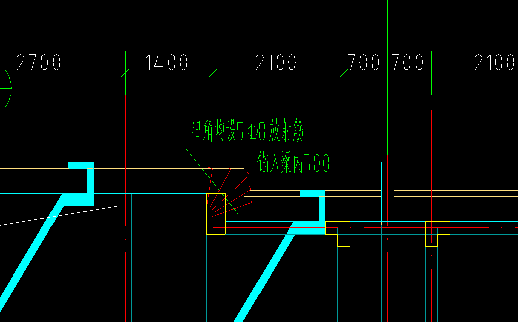 放射筋