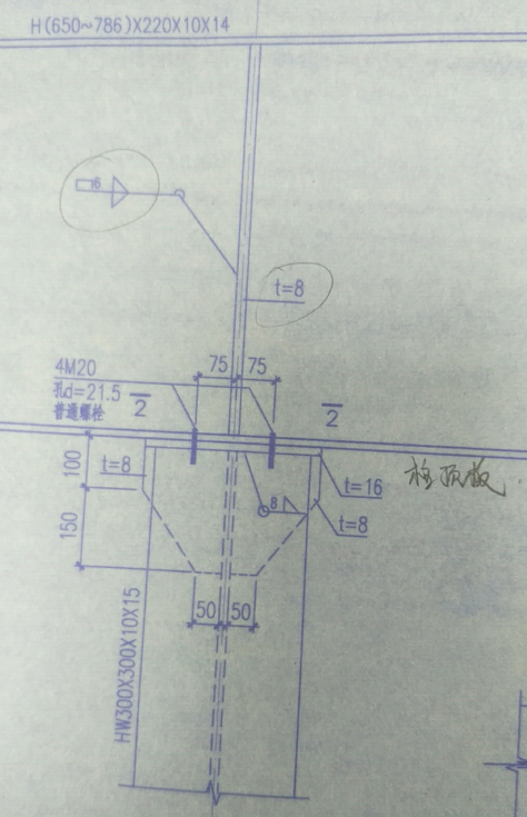 柱顶