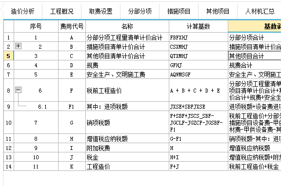 取费基数