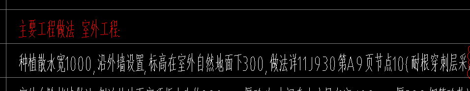 散水