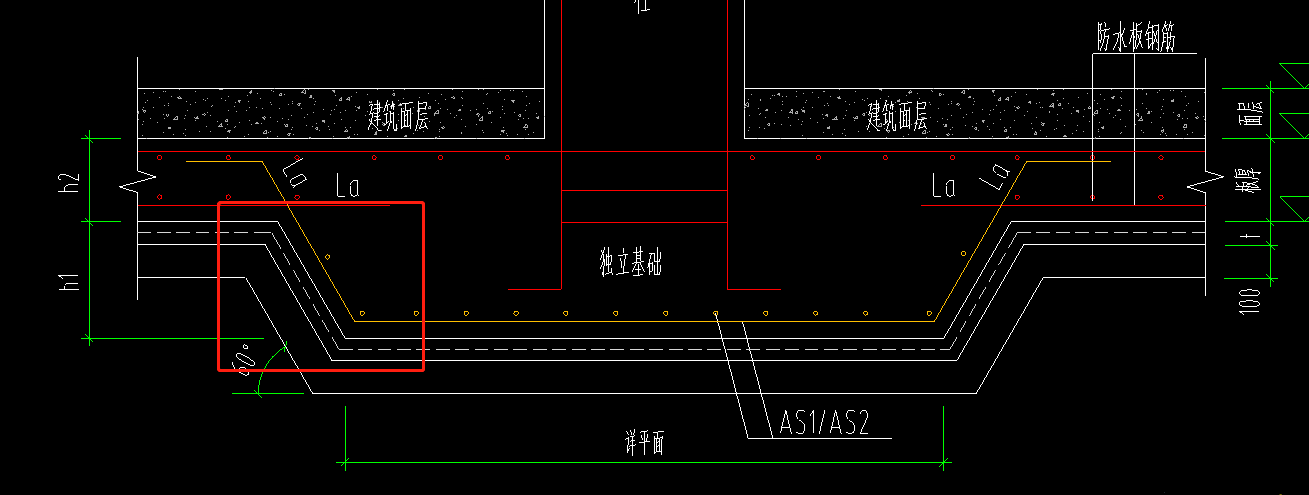 侧面