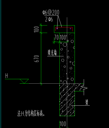 凸出墙