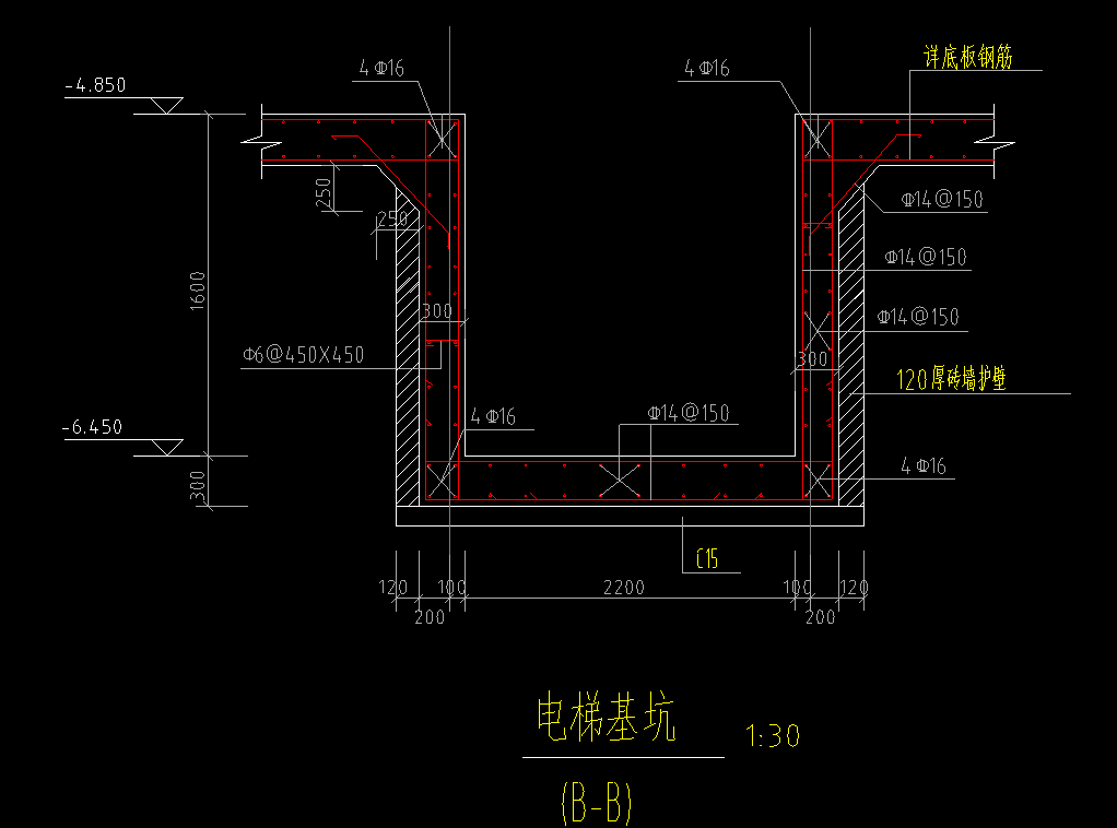 电梯基坑