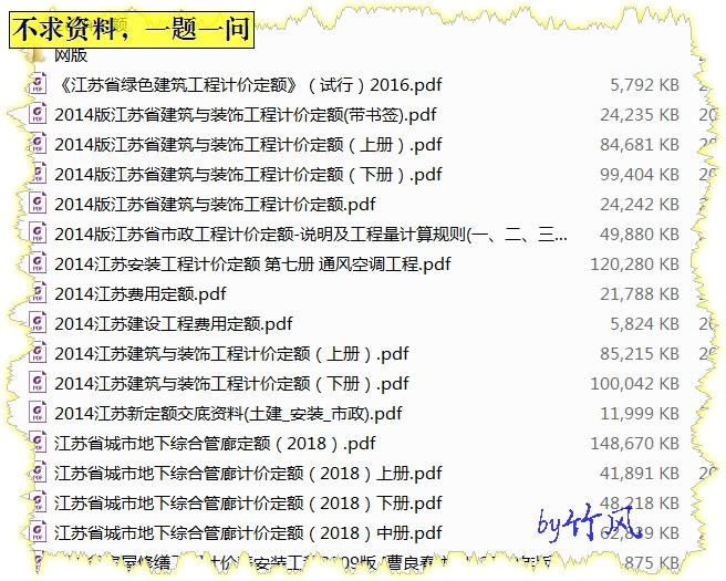 计价定额