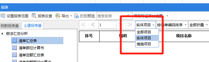 分项