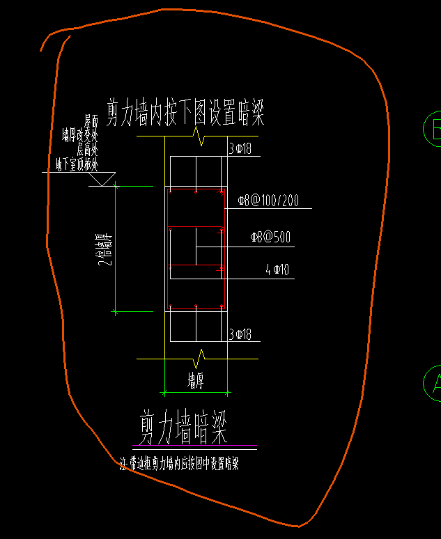 暗梁