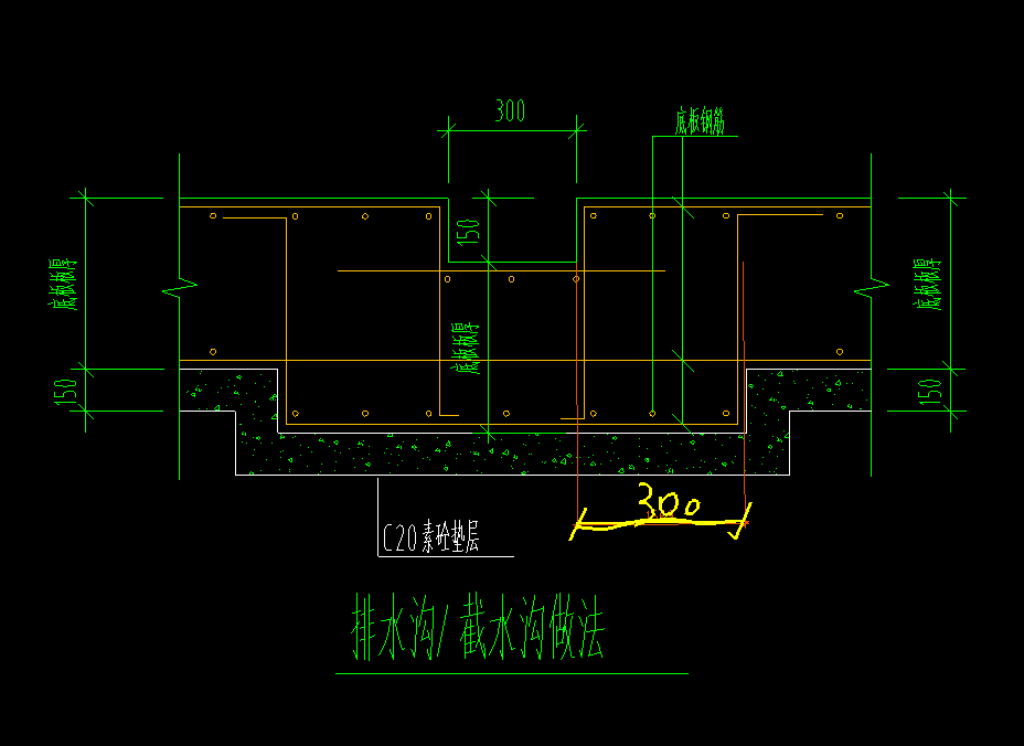筏板变截面