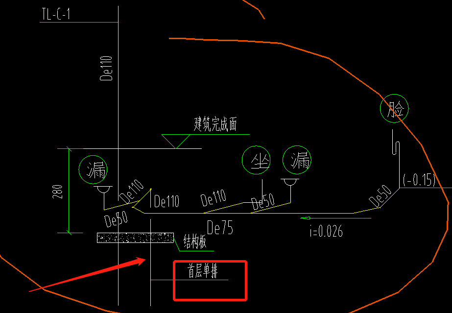 首层单排