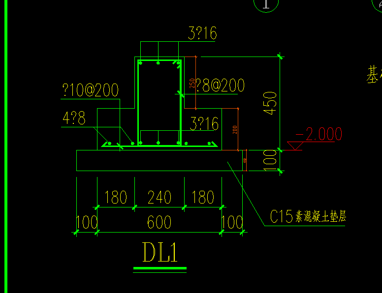 地梁