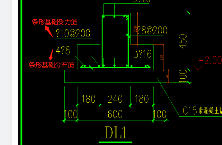 地梁
