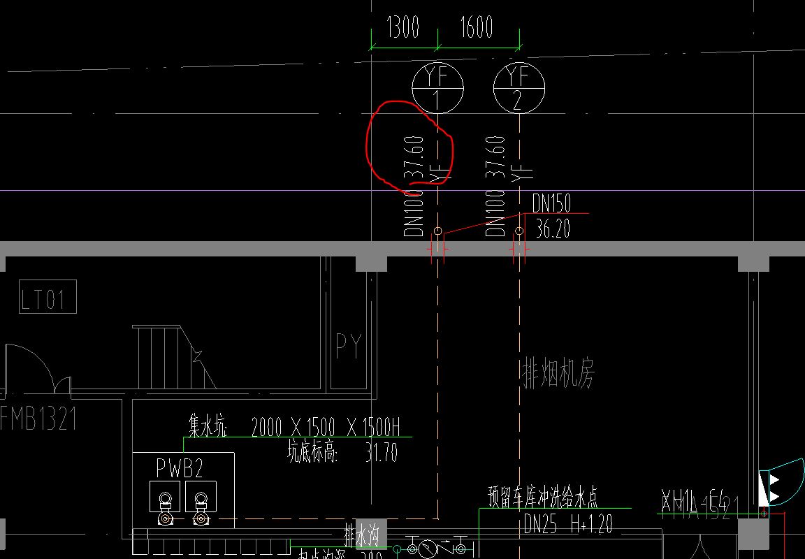 管道标高