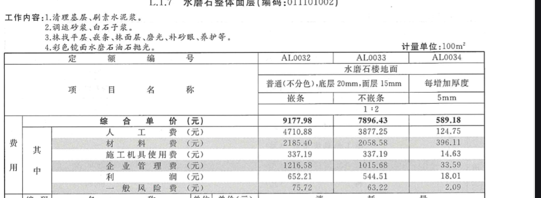 楼地面