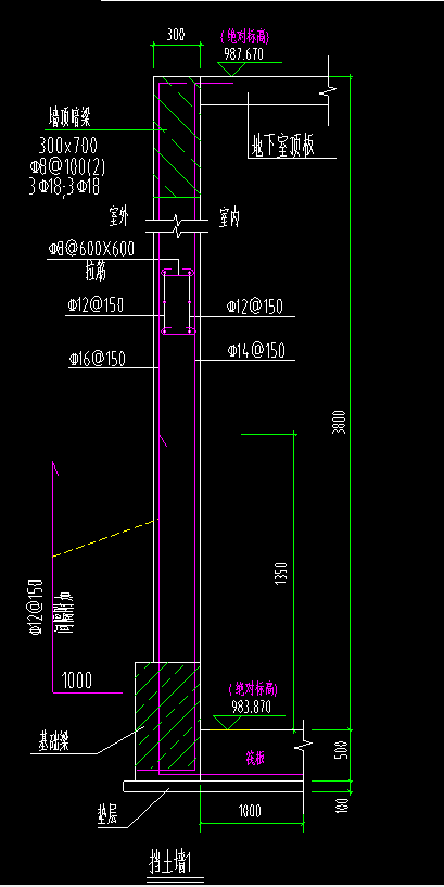 暗梁