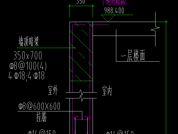 暗梁