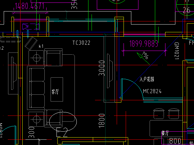 全面积