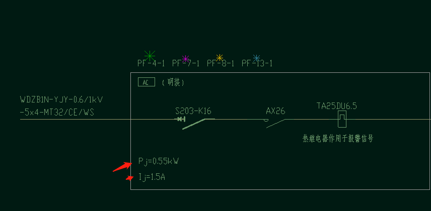 电箱系统图