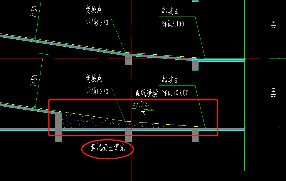素混凝土