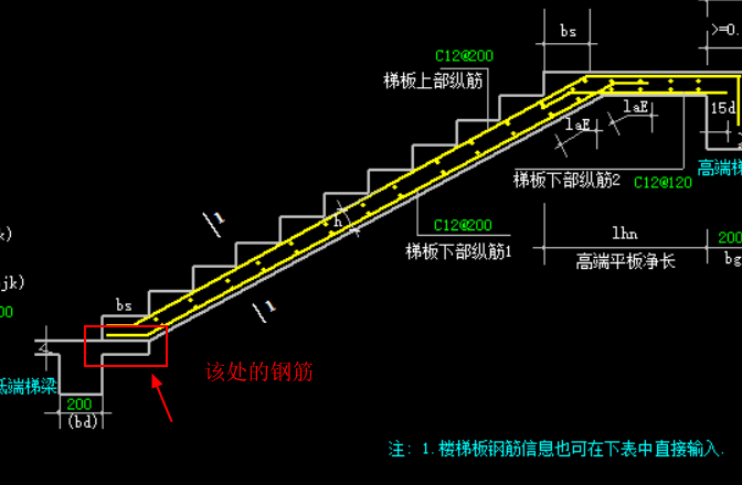 钢筋布置