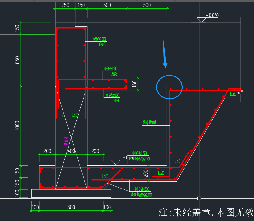 筏板变截面