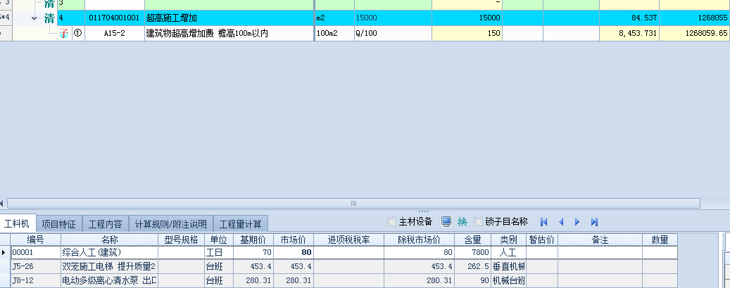 超高增加费
