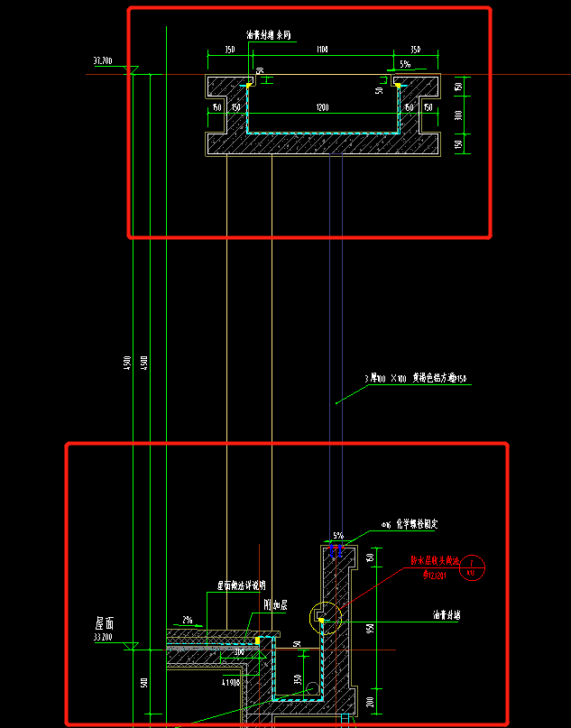 老师,这两张图片的抹灰和油漆布置范围能帮我