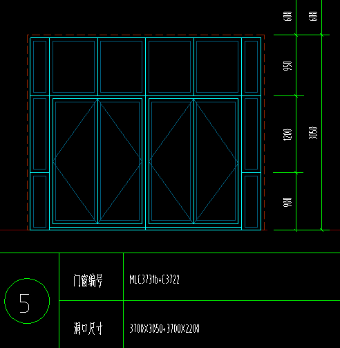 门联窗