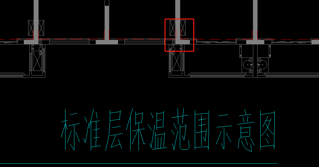 请问老师们这种外墙内保温xps的热桥是怎么处理的