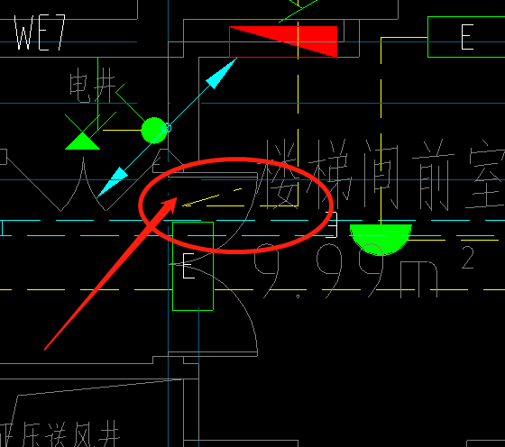 图中的箭头是什么意思,是引到桥架,还是画图的人省略了