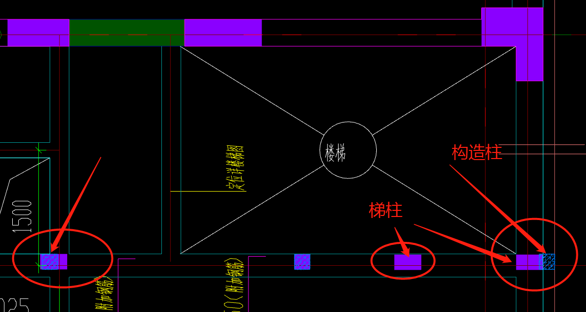 梯柱