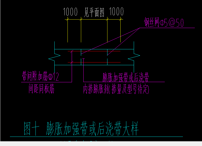 后浇带