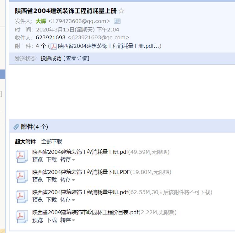 价目表