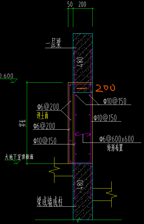 挡土墙大样