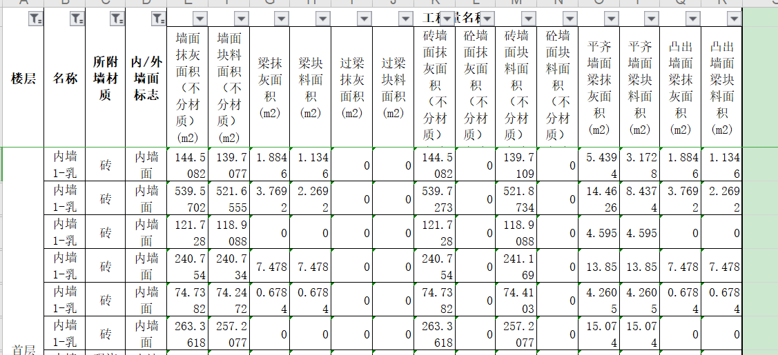 墙面抹灰