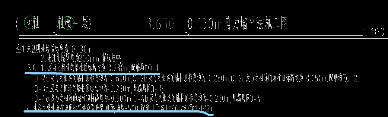 暗梁