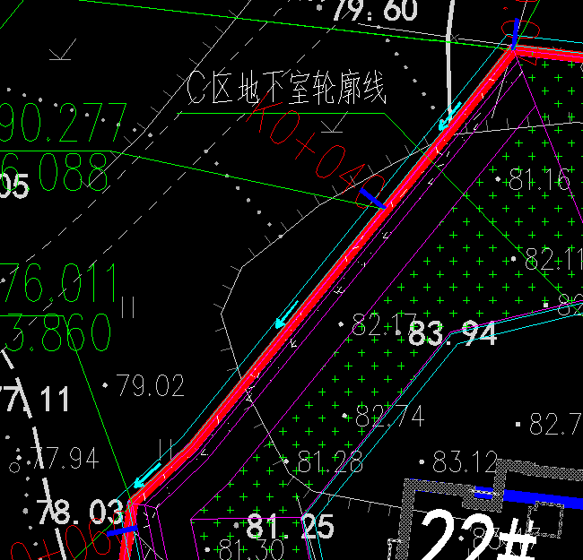 地面标高