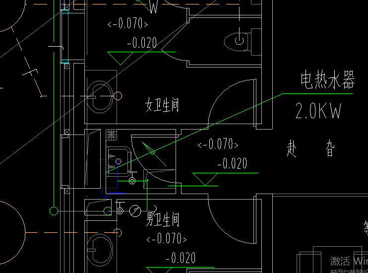 给排水立管图例图片