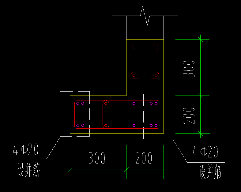 柱并筋