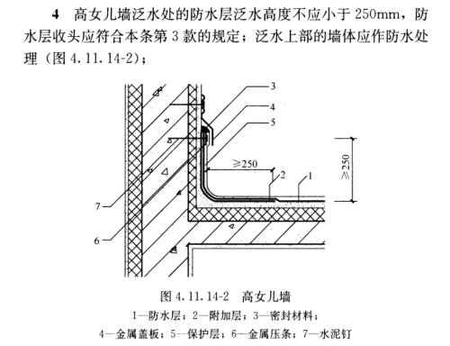 防水卷边