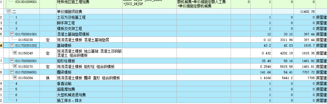 合价