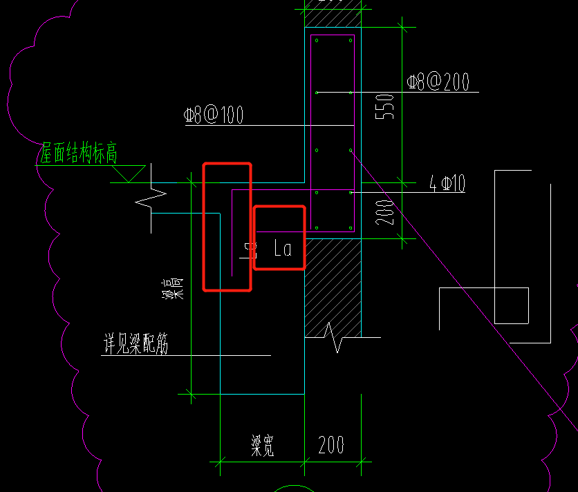 钢筋伸出