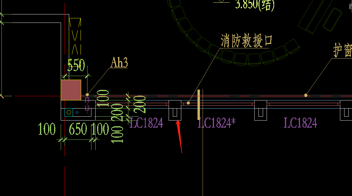 附墙柱