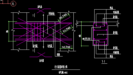 连梁折线筋做法图图片