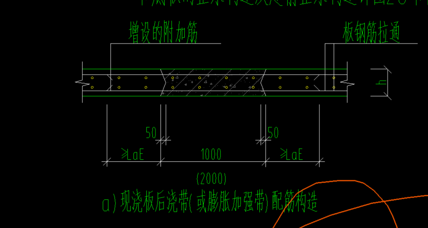 后浇带