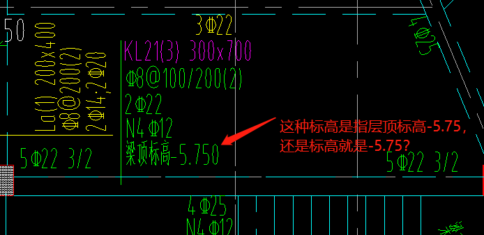 层顶标高